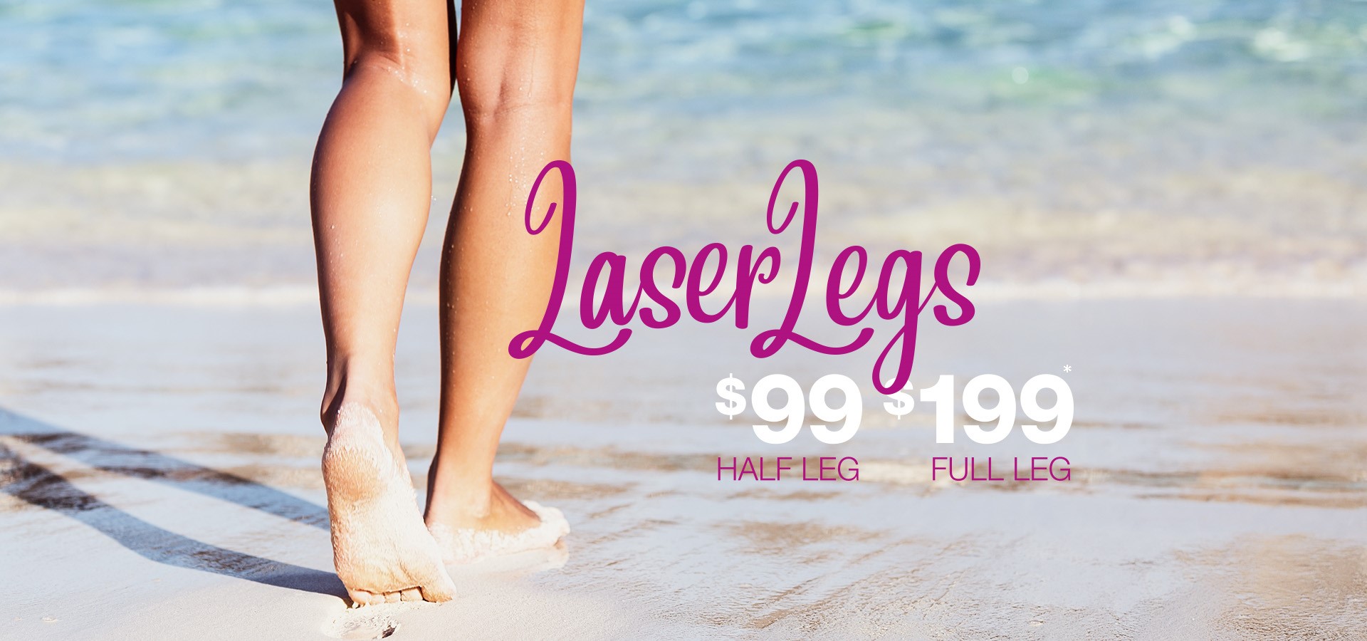 Laser leg hair removal discount deal